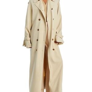 By Malene Birger Cream Trench Coat